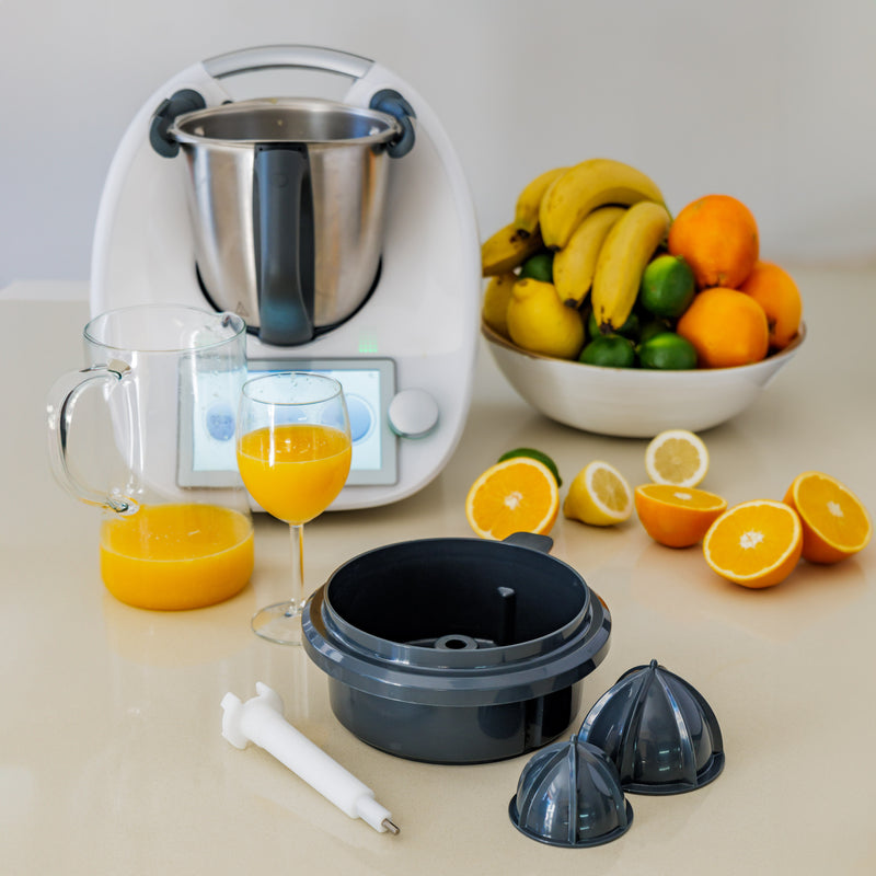 Pressix - Exprimidor de cítricos para Thermomix (+ 2 accesorios GRATIS)